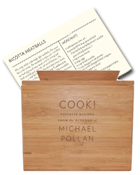 recipe box